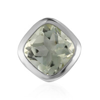 Pendentif en argent et Améthyste verte