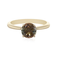 Bague en or et Pierre du Soleil de l’Orégon