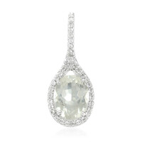 Pendentif en argent et Orthose