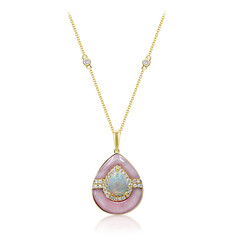 Collier en or et Opale Welo AAA (CIRARI)