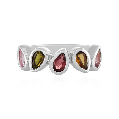 Bague en argent et Tourmaline