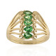 Bague en or et Tsavorite du Kenya AAA