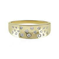 Bague en or et Diamant Flawless (F) (LUCENT DIAMONDS)