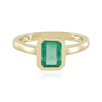 Bague en or et Emeraude de Colombie