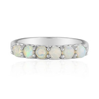 Bague en argent et Opale Welo