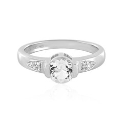 Bague en argent et Danburite