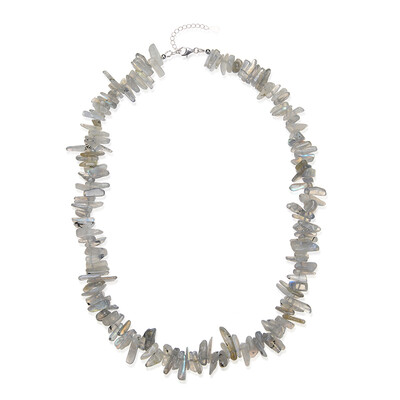 Collier en argent et Labradorite