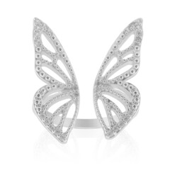 Bague en argent et Zircon