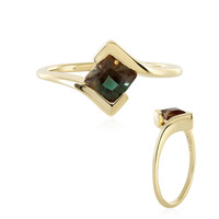 Bague en or et Pierre du Soleil de l’Orégon (AMAYANI)