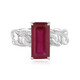 Bague en argent et Rubis de Madagascar (de Melo)