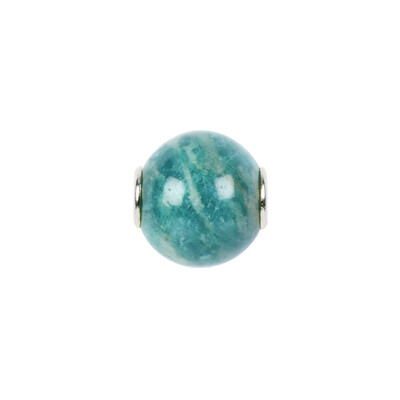 Pendentif en argent et Amazonite (MONOSONO COLLECTION)