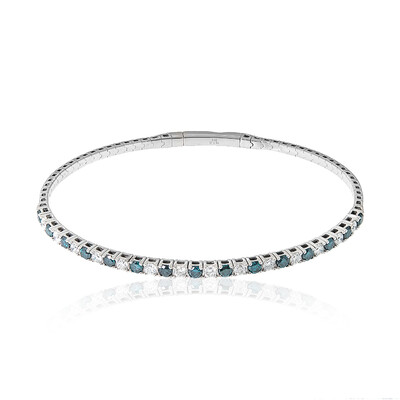 Bracelet en or et Diamant SI2 bleu (CIRARI)