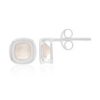 Boucles d'oreilles en argent et Quartz rose