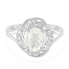 Bague en argent et Orthose