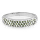 Bague en argent et Diamant fantaisie