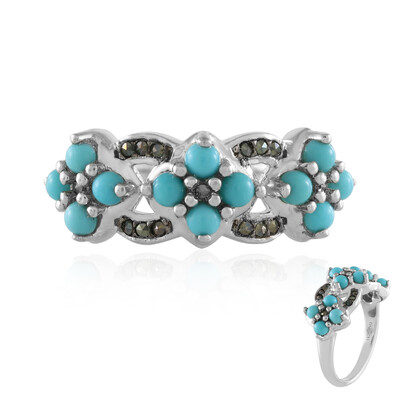 Bague en argent et Turquoise Sleeping Beauty