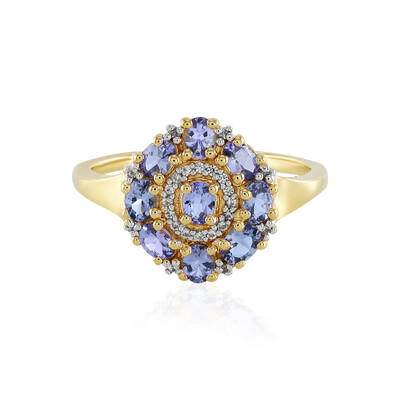 Bague en argent et Tanzanite