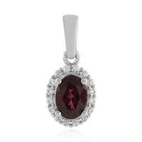 Pendentif en argent et Grenat de Tocantin