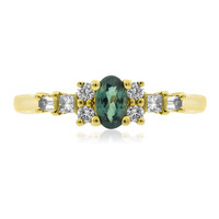 Bague en or et Alexandrite AAA du Brésil (CIRARI)