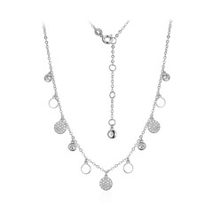 Collier en argent et Zircon