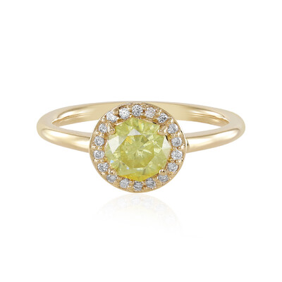 Bague en or et Sphalérite (AMAYANI)