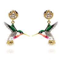 Boucles d'oreilles en argent et Topaze blanche (Dallas Prince Designs)