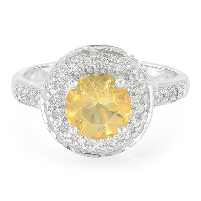 Bague en argent et Opale de Feu