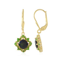 Boucles d'oreilles en argent et Opale Mezezo