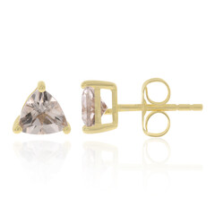 Boucles d'oreilles en or et Morganite AAA