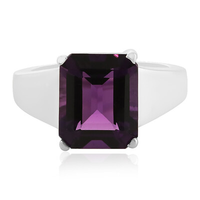Bague en argent et Améthyste