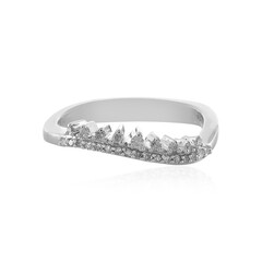 Bague en argent et Diamant I2 (I)