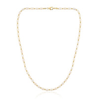 Collier en argent et Perle blanche de culture d'eau douce