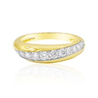 Bague en or et Diamant IF (D)