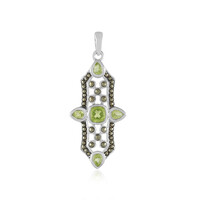 Pendentif en argent et Péridot