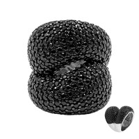 Bague en argent et Spinelle noir