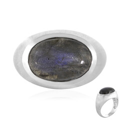 Bague en argent et Labradorite