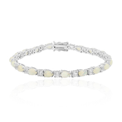Bracelet en argent et Opale Welo