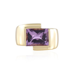 Bague en argent et Améthyste Rose de France