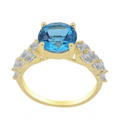 Bague en or et Topaze de Marambaia (de Melo)