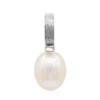 Pendentif en argent et Perle de culture d'eau douce (TPC)