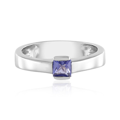 Bague en argent et Tanzanite (Adela Silber)