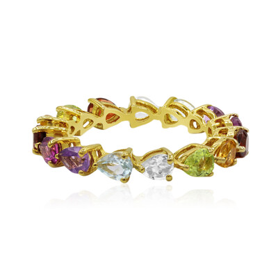 Bague en argent et Grenat Rhodolite