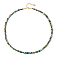 Collier en argent et Turquoise du Tibet