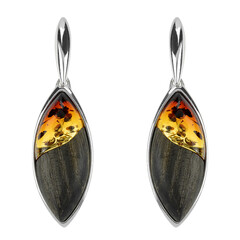 Boucles d'oreilles en argent et Pierre fine