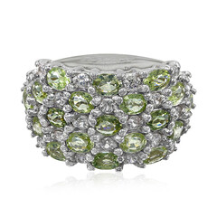 Bague en argent et Tourmaline Paraïba