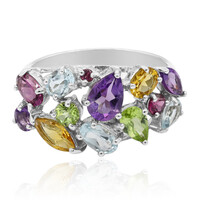 Bague en argent et Améthyste