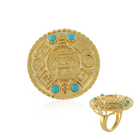 Bague en argent et Turquoise Sleeping Beauty