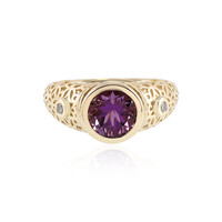 Bague en or et Améthyste d'Uruguay (Ornaments by de Melo)