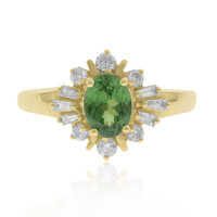 Bague en or et Grenat Tsavorite AAA (CIRARI)