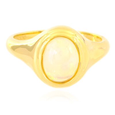 Bague en argent et Opale Welo (MONOSONO COLLECTION)